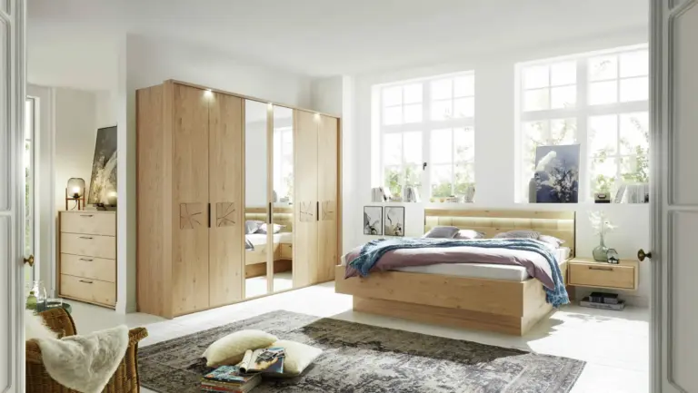 Möbel Krug Baunatal - Schlafzimmer - modernes helles Holz
